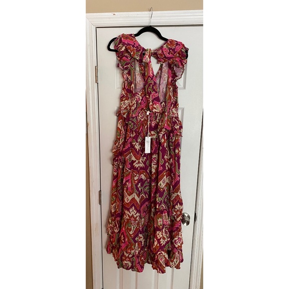 NWT Love The Label Salome Metallic Dress Size Large - Picture 3 of 14